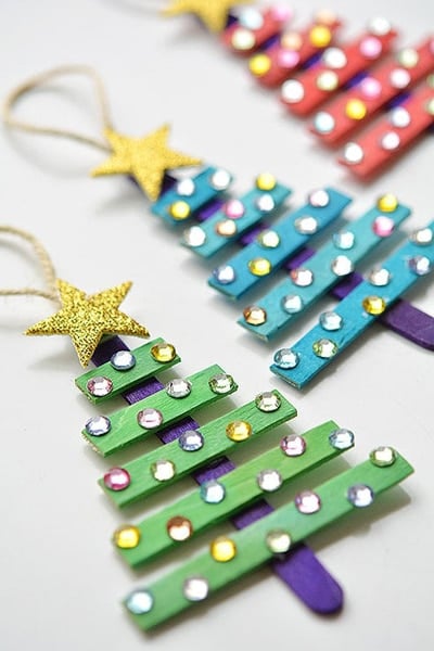 13 DIY Holiday Ornaments Kids Can Make
