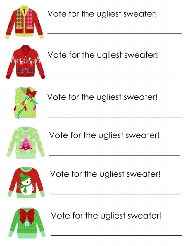 colorful-ugliest-sweater-winner-award-certificate-zazzle