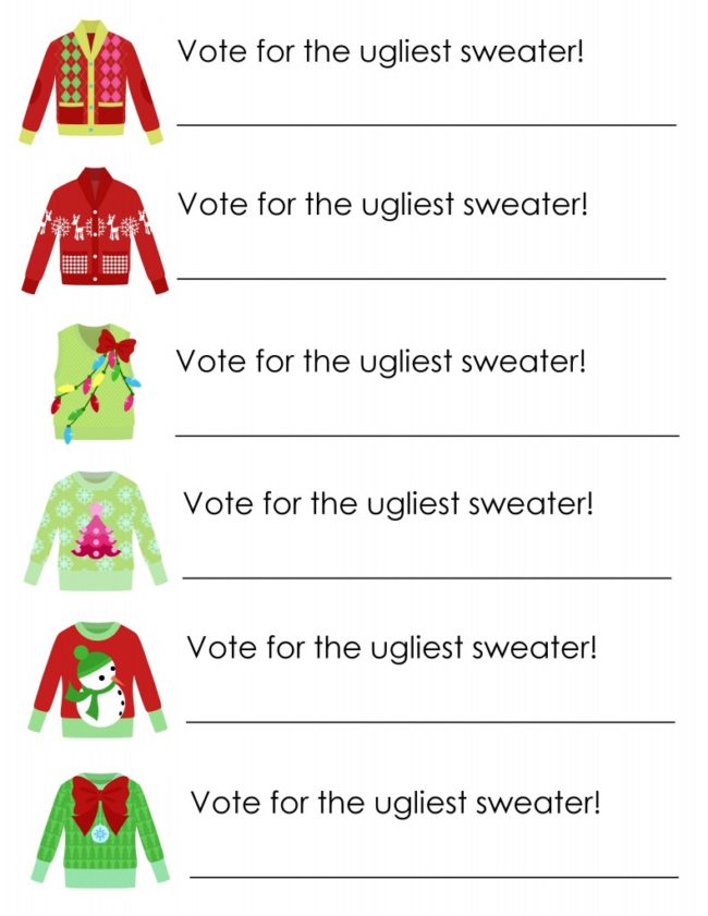 16 Totally Unforgettable Ugly Sweater Party Ideas Pretty My Party 16 Totally Unforgettable Ugly Sweater Party Ideas Pretty My Party