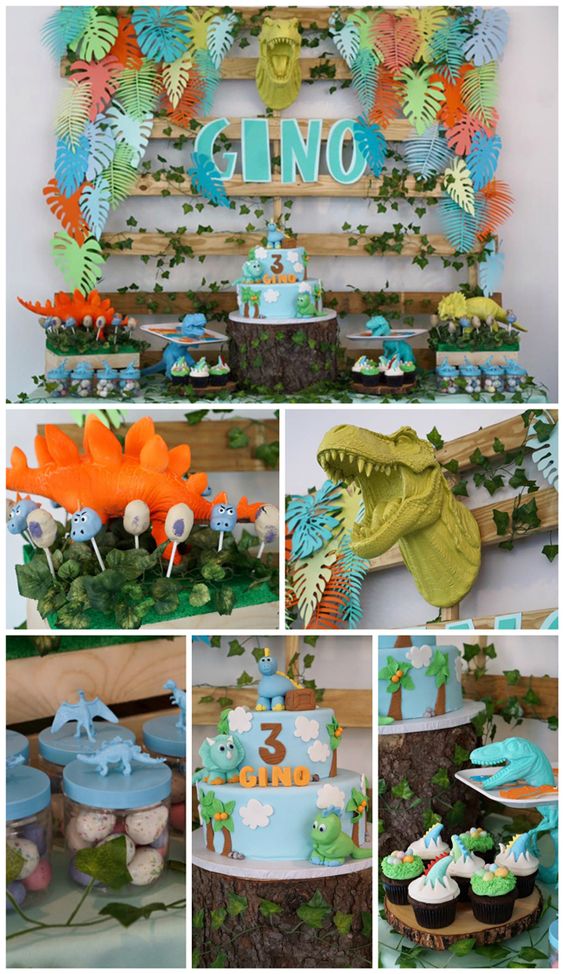 Roarsome Dinosaur Three Today Birthday – Parcel of Love