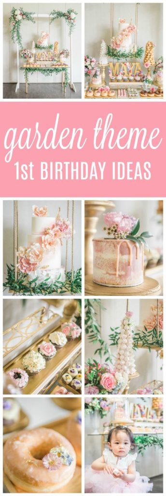Gorgeous Garden Themed 1st Birthday Party - Pretty My Party