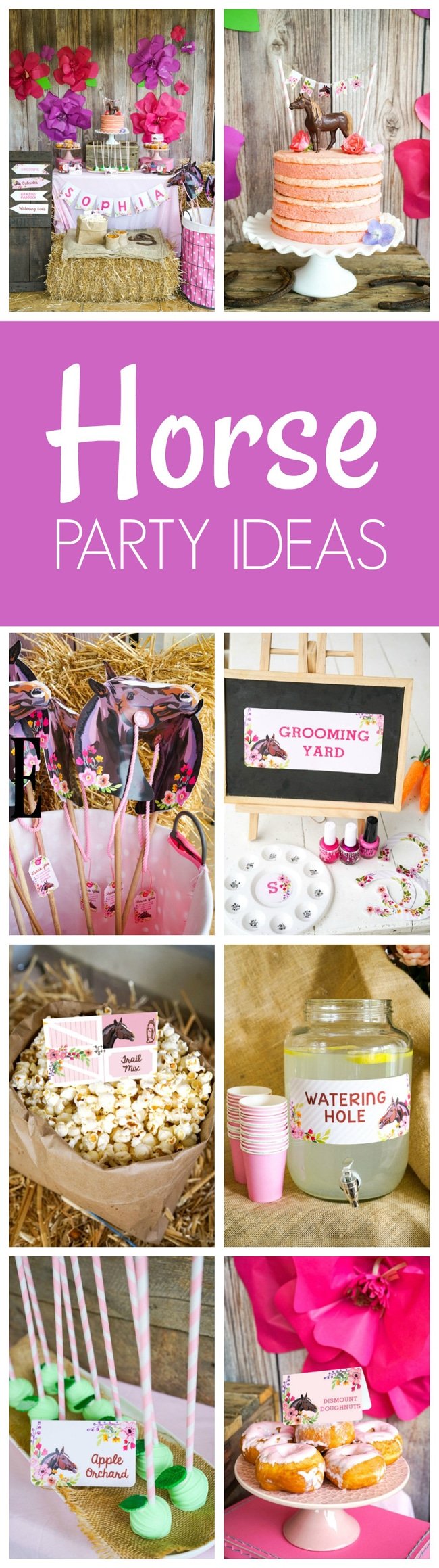 Rustic Horse Birthday Party - Horse Birthday Party - Pretty My Party