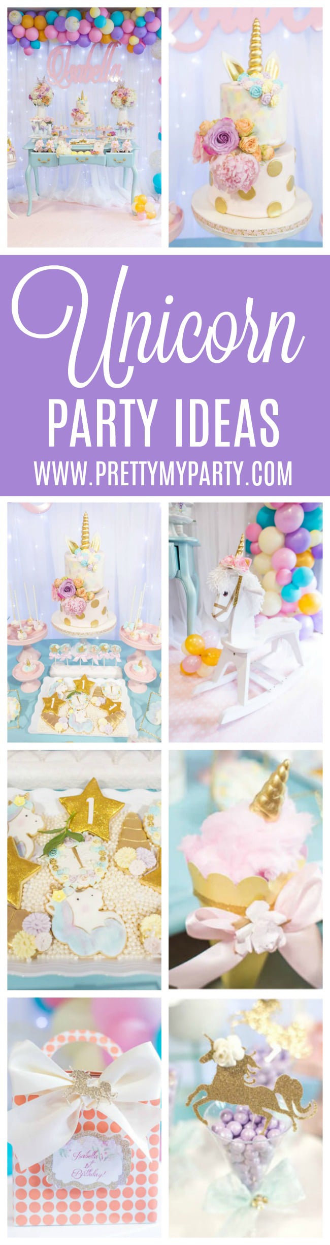Magical Pastel Unicorn Party - Pretty My Party