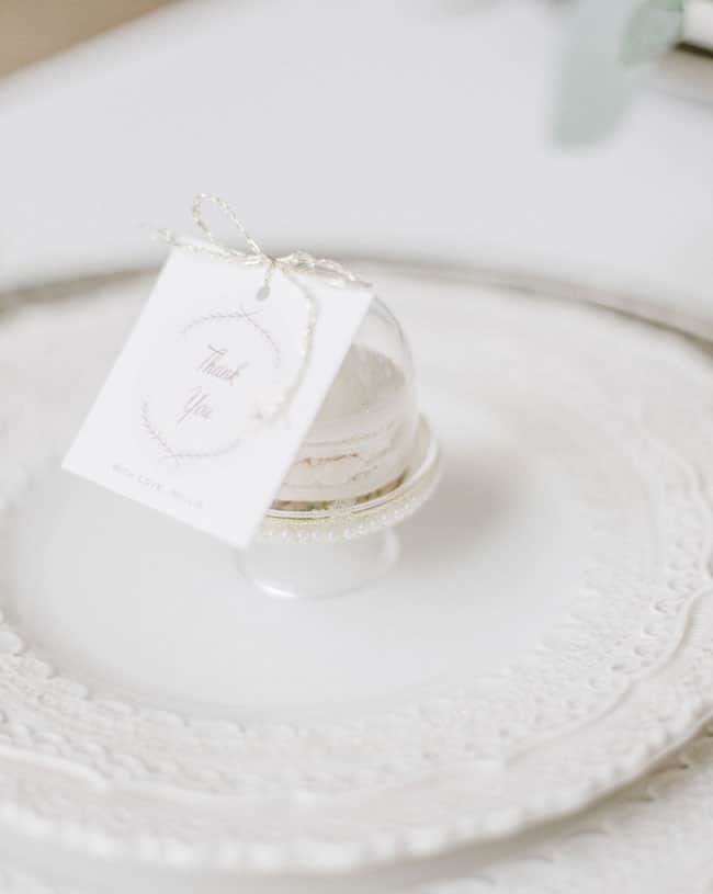 Parisian Tea Party Favors With Thank You Tags
