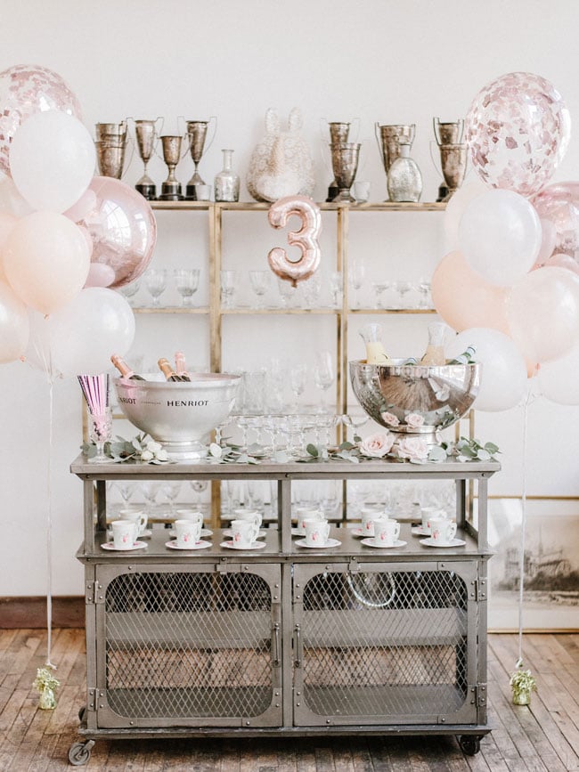 Parisian Tea Party Third Birthday