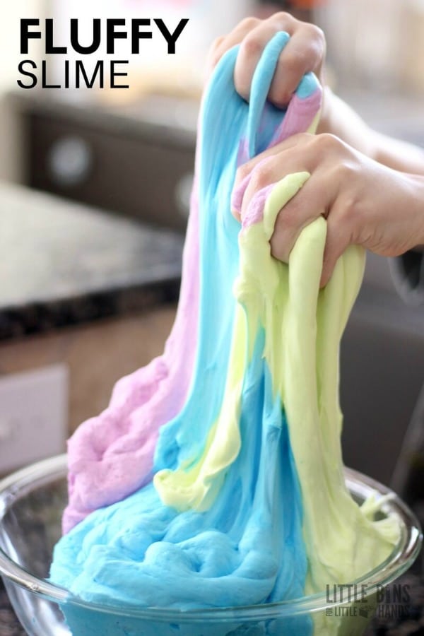 Super Fluffy Slime Recipe! - The Imagination Tree