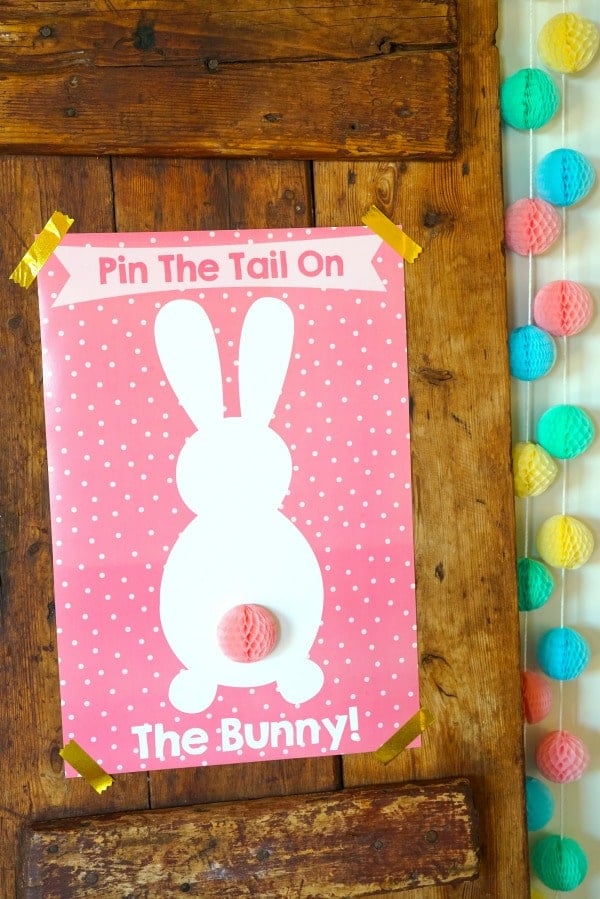 Pin the Tail on The Bunny