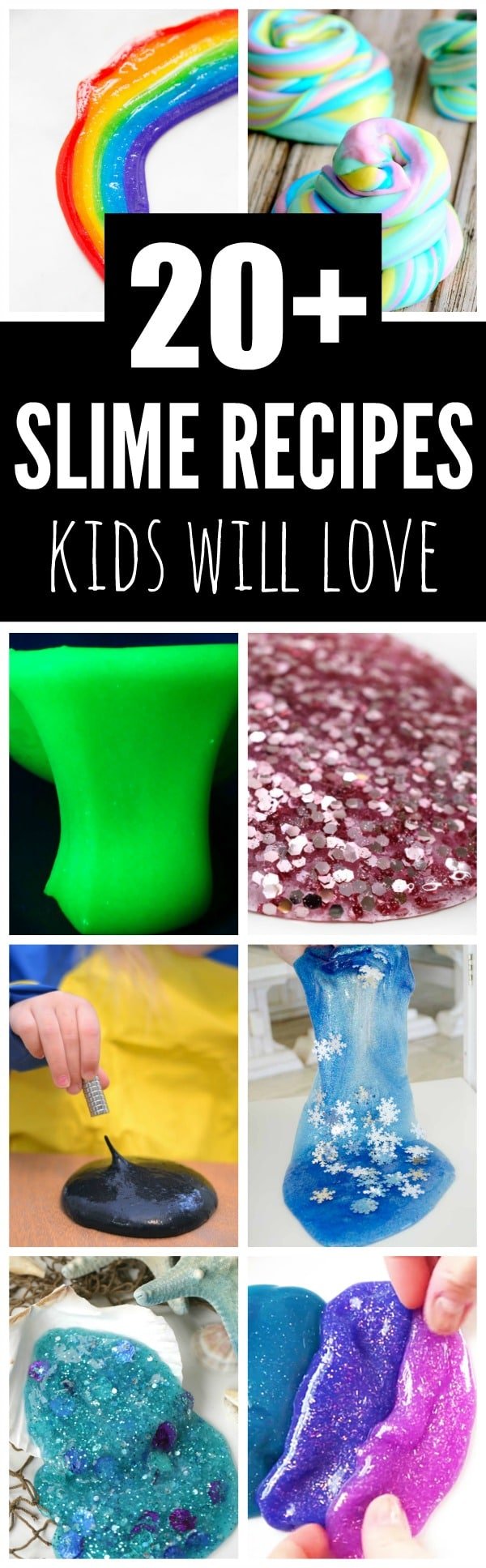 Homemade Slime Recipes Kids Will Love - Pretty My Party