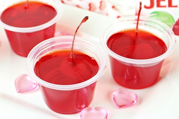 Cherry Vodka Jello Shots