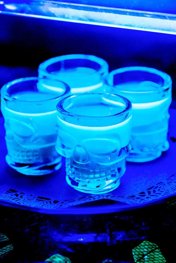 Glow in the Dark Jello Shots