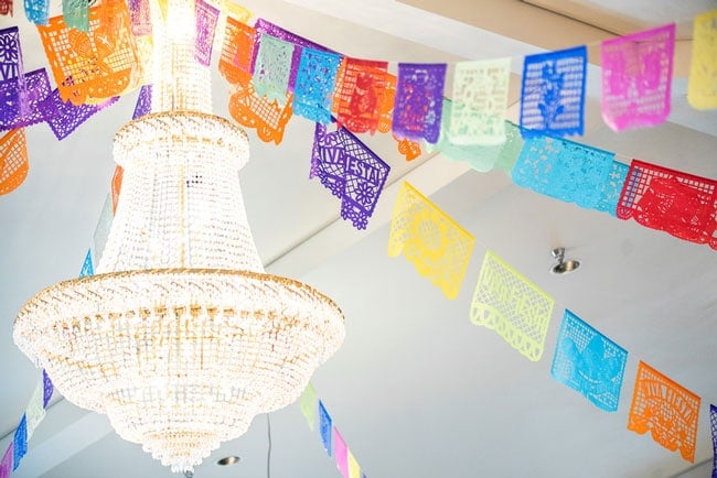 Colorful Quinceanera Papel Picado Banners