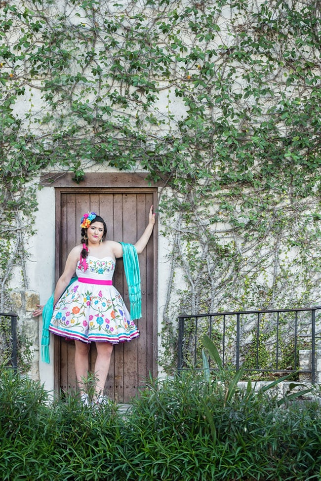 Colorful Quinceanera Dress