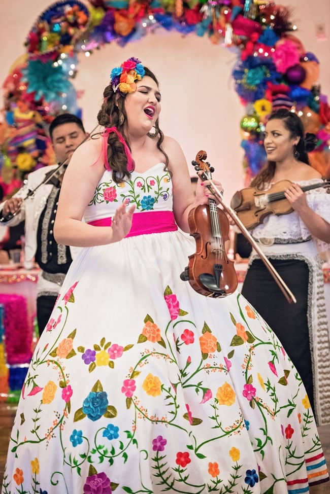 Colorful Fiesta Theme Quinceanera