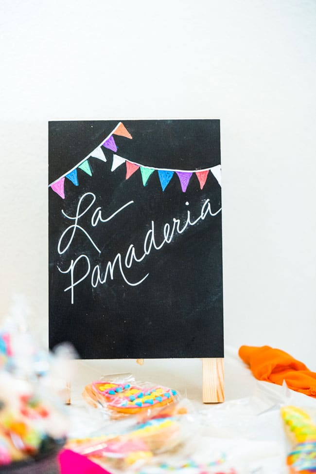 Colorful Fiesta Theme Quinceanera Sign