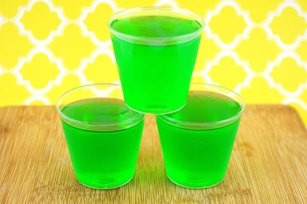 Lime Tequila Jello Shots