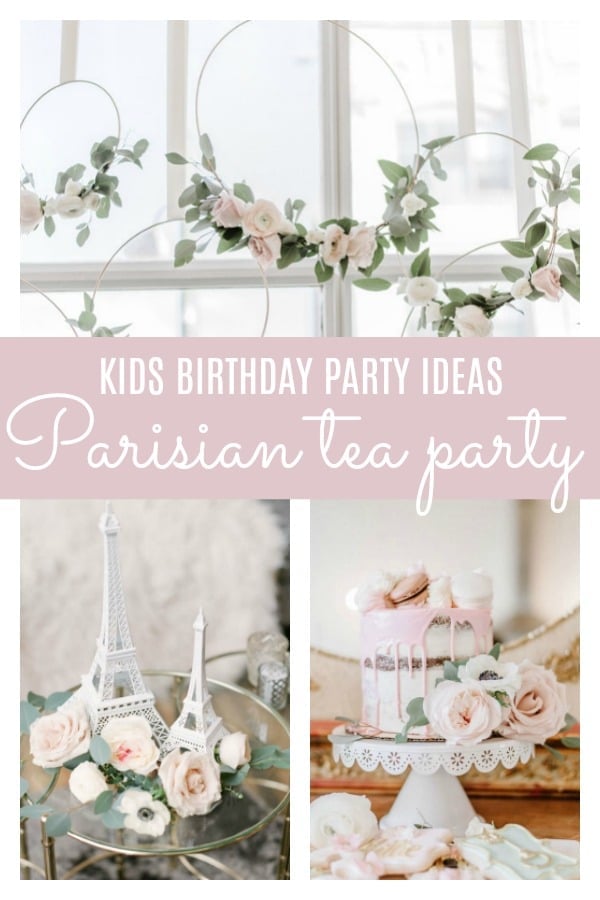 Parisian Tea Party Third Birthday - Pretty My Party
