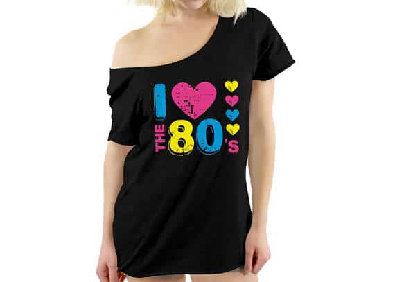 I love the 80s shirt