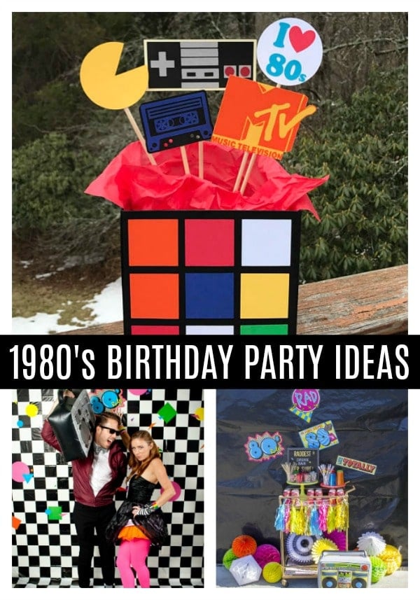 Totally Epic 80s Theme Party Ideas - Pretty My Party