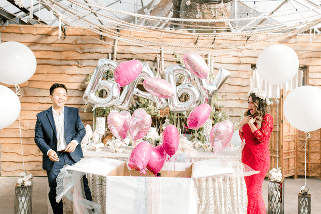 Gender Reveal Balloon Box