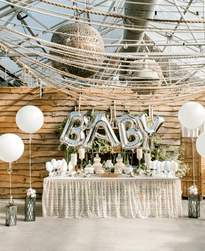 Greenhouse Baby Shower and Gender Reveal