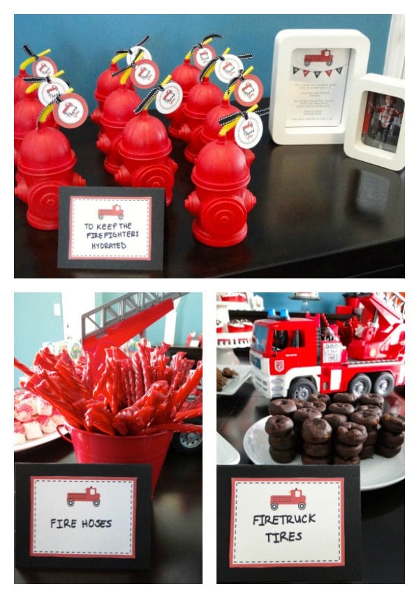 Fireman Birthday Party Ideas