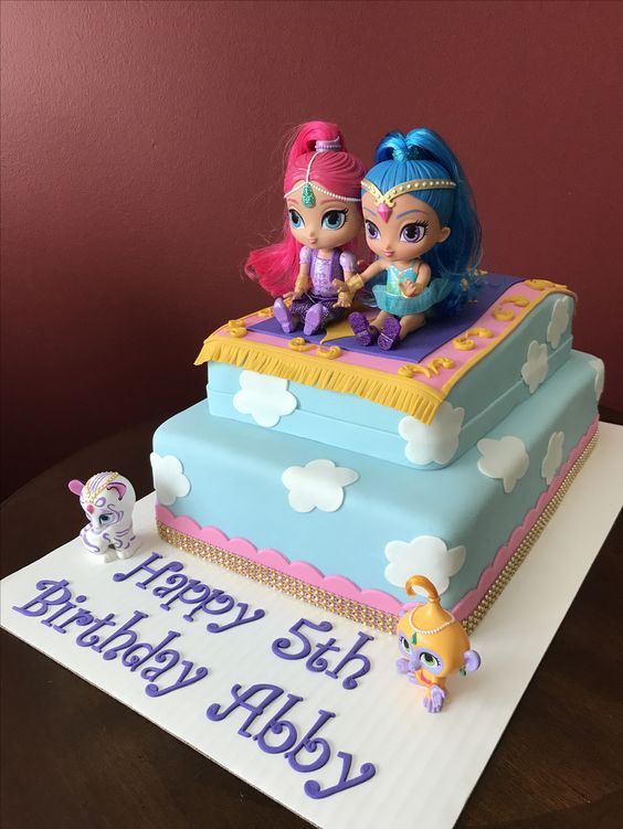 Shimmer and Shine Cake