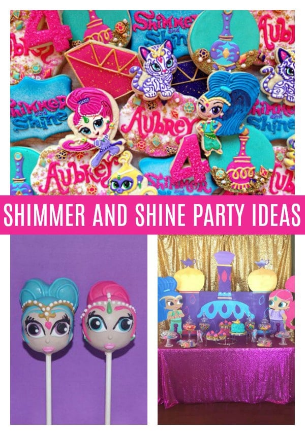 Shimmer and Shine Birthday - Shimmer and Shine Party Ideas - Pretty My Party