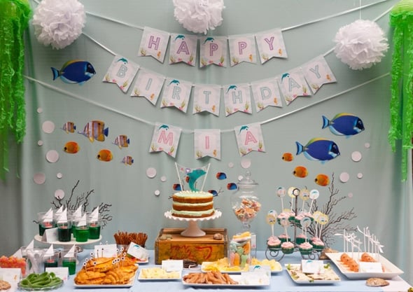 Dolphin Under The Sea Party Under The Sea Party Ideas