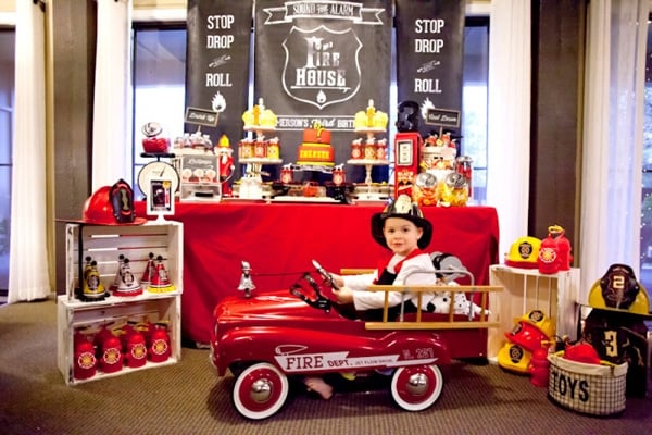 Firefighter Birthday Party Ideas