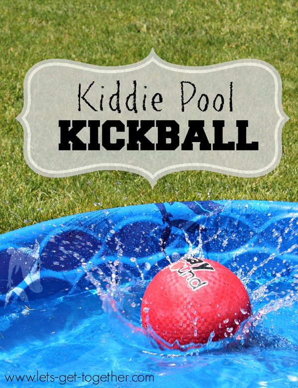 Kiddie Pool Kickball - Outdoor Water Games