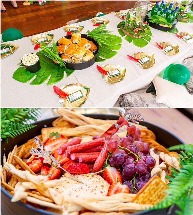Peter Pan in Neverland First Birthday Party Food