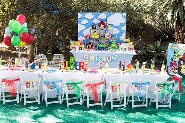 Angry Birds Birthday Party Ideas