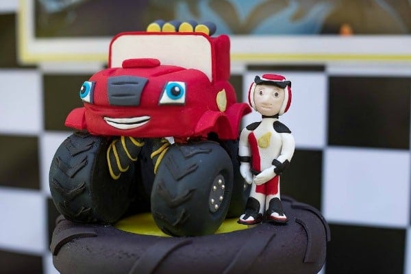 Blaze and the Monster Machines Cake Topper