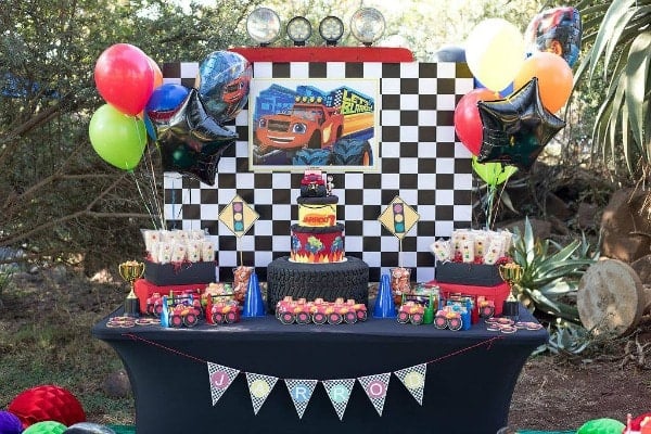 Blaze and the Monster Machines Birthday Party Decorations