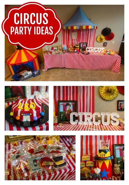 Circus Theme Party - Pretty My Party