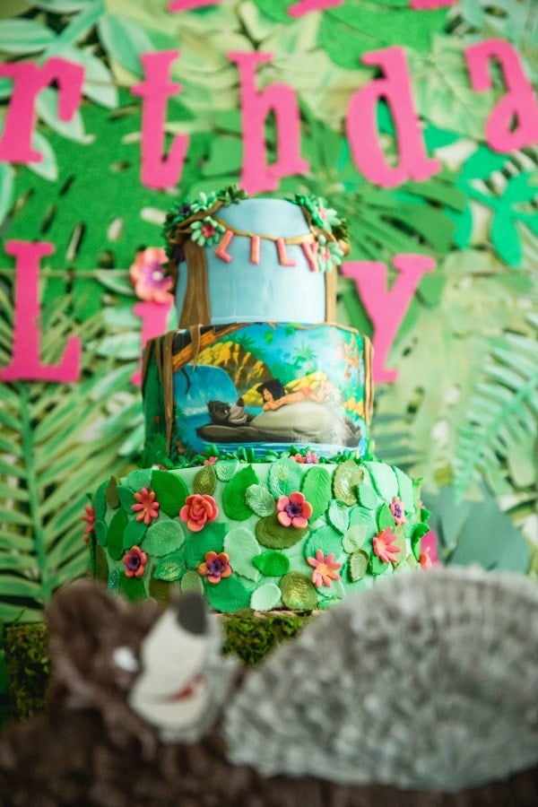 Jungle Book Birthday Cake