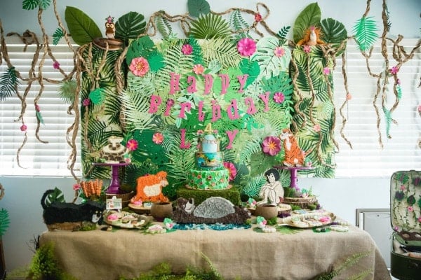 Jungle Book Dessert Table