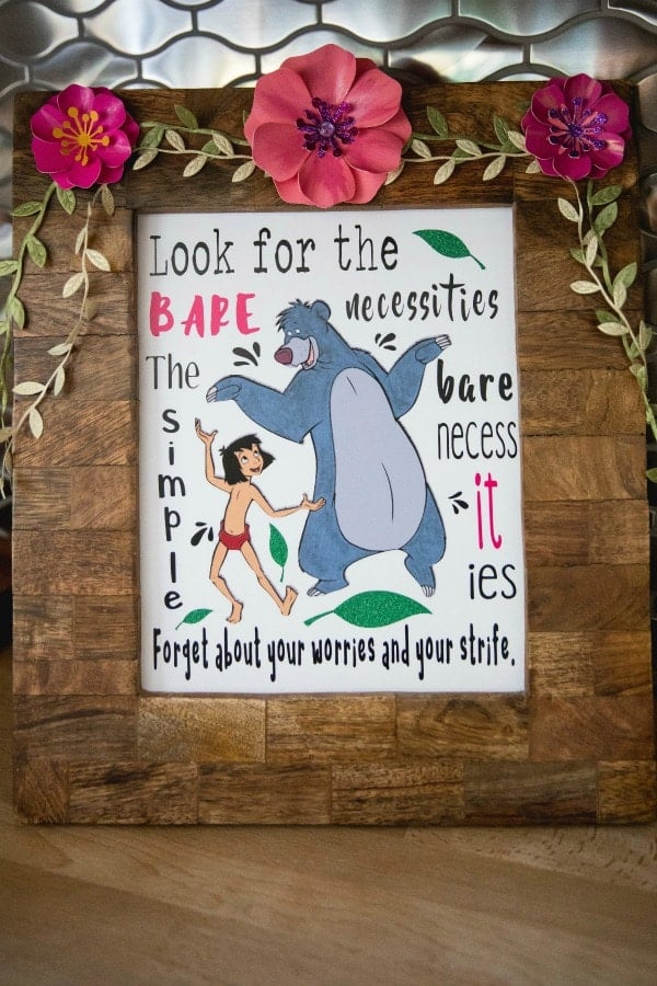 Jungle Book Party Sign