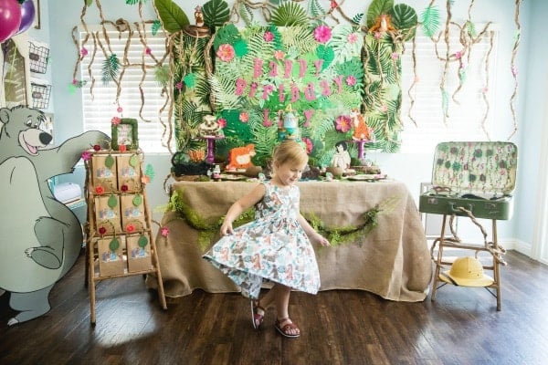 Amazing Jungle Book Themed Birthday Party