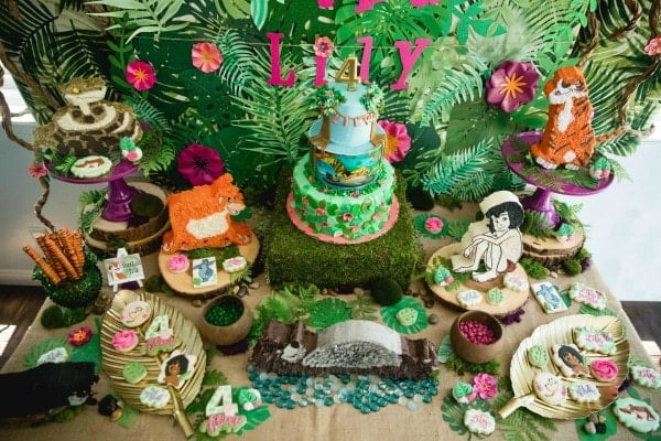 Jungle Book Sweets Table