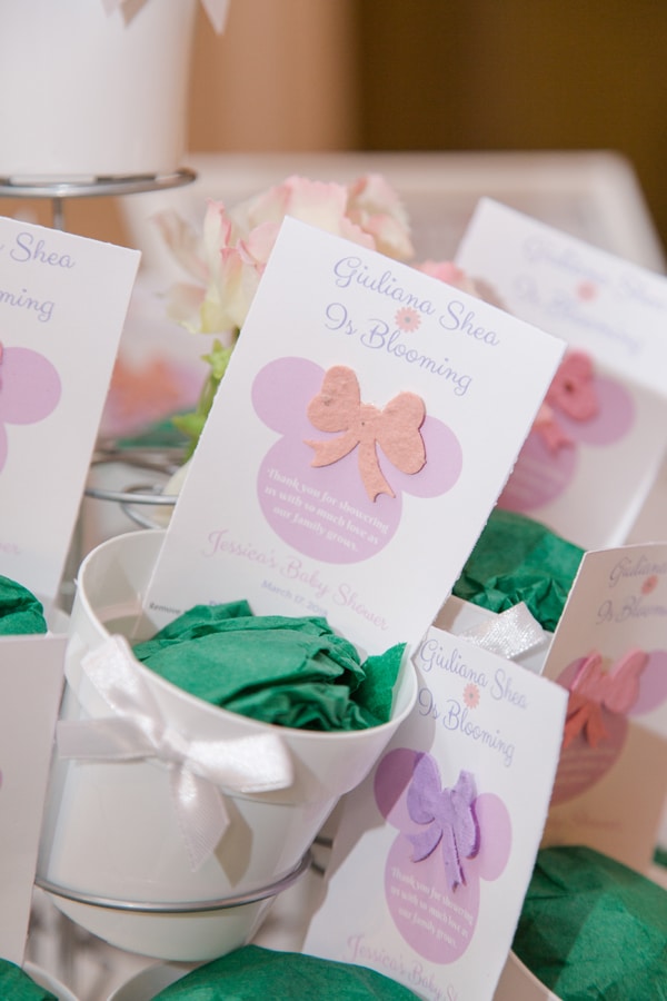 Minnie mouse baby shower party sales favors