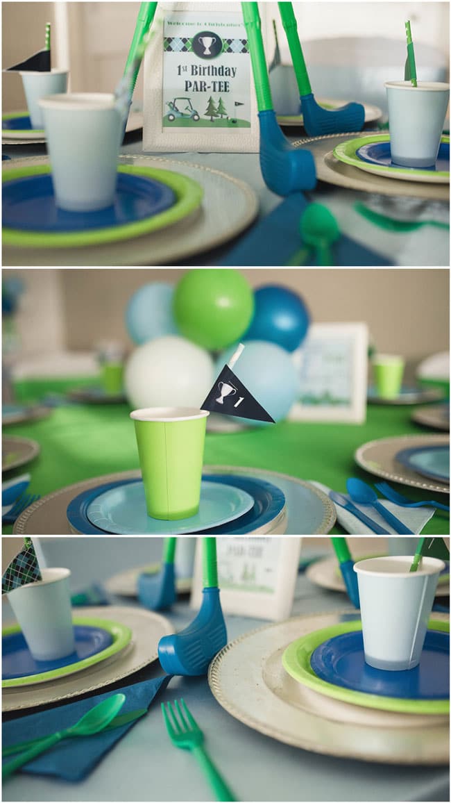 Golf Themed 1st Birthday Party Decorations and Party Supplies