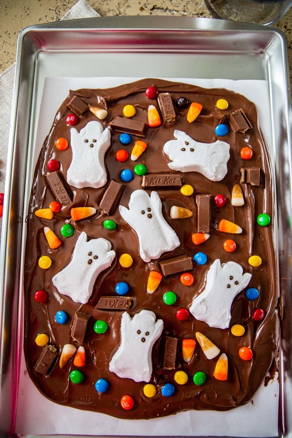 Halloween Candy Bark Recipe