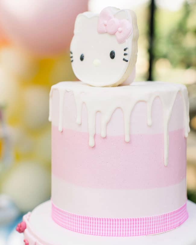 Hello Kitty Birthday Cake on Pretty My Party