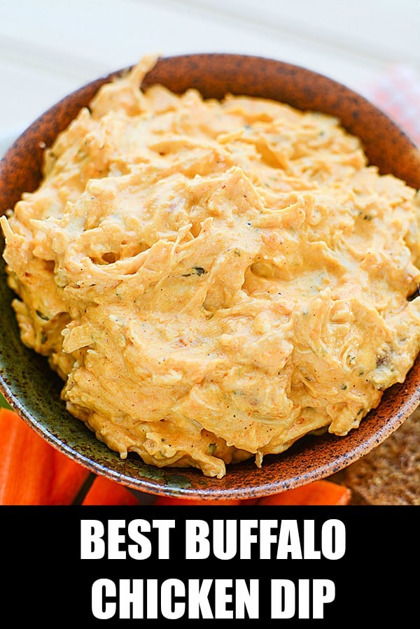 Easy Crockpot Buffalo Chicken Dip - Pretty My Party