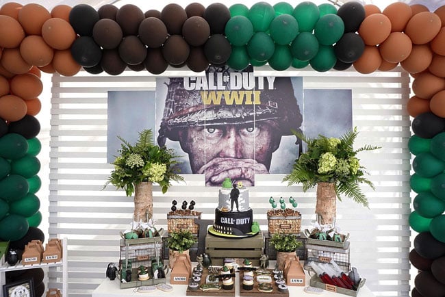 Call of Duty Birthday Party on Pretty My Party