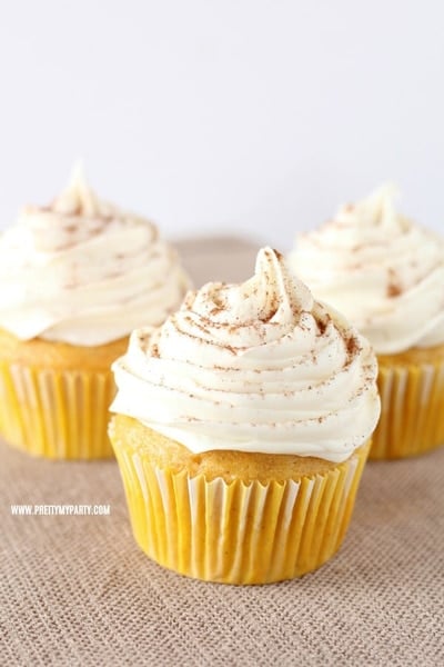 Easy Pumpkin Spice Cupcakes