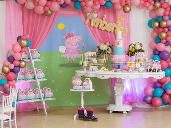 Colorful Peppa Pig Birthday - Pretty My Party