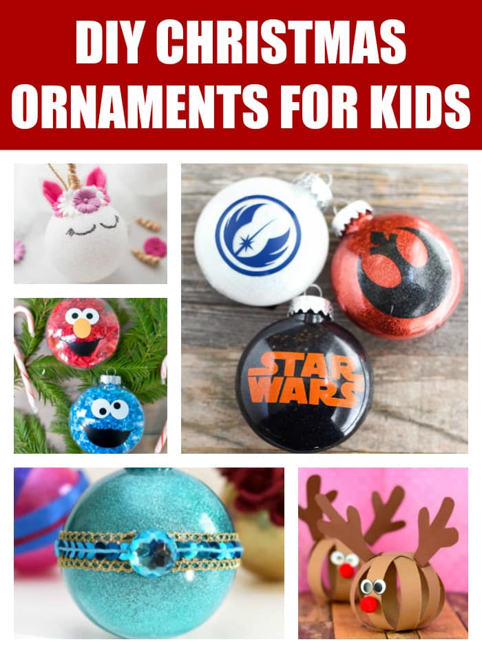 DIY Christmas Ornaments For Kids on Pretty My Party