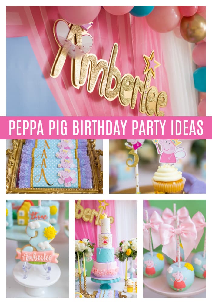 Peppa Pig Birthday on Pretty My Party